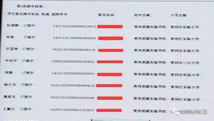 264名小升初学生摇号录取启黄中学、黄冈外校、黄州思源学校名单公布